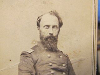 Hartford Connecticut Civil War Major Cdv Photograph