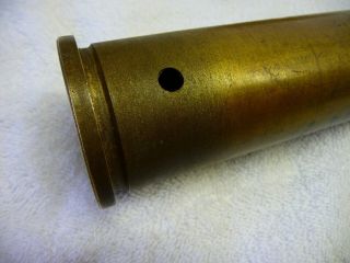 WW2 German U - Boat Artillery Shell Trench Art – 37mm - 144 8