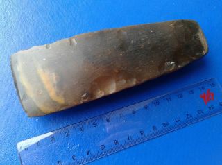 Ancient Neolithic stone ax.  Very Rare 11