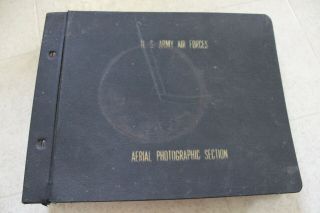 Wwii Photo Album Us Army Air Forces Aerial Photographic Section Planes
