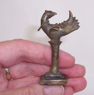 Antique Akan/ashanti Tribal Cast Bronze Brass Bird Gold Weight African/ghana