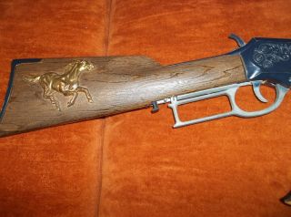 JOHNNY EAGLE RED RIVER GUN SET (RIFLE & PISTOL) CIRCA 1960 ' S 3