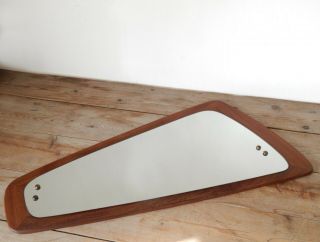 Vintage Mid Century 1950s Asymmetrical Wall Mirror Atomic G Plan Retro 6