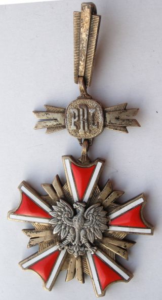 Ww2 Polish Poland Order Of Merit Of People 