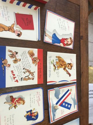 Box of 1940s Military Greeting Cards 4