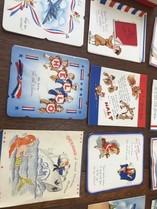 Box of 1940s Military Greeting Cards 7
