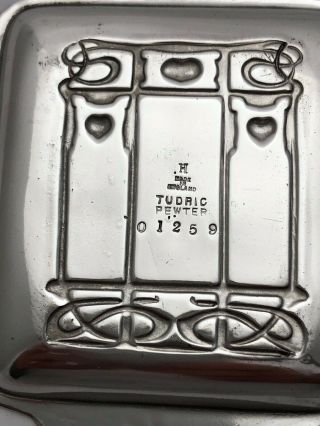 rare liberty & co tudric pewter pin tray tray by archibald knox 01259 6
