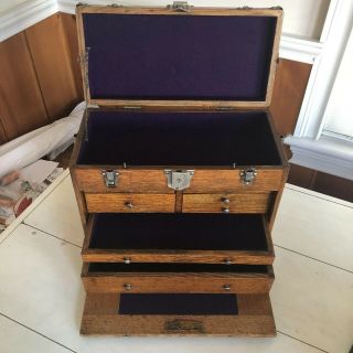 Antique 1920’s Machinist Chest - Restored and STUNNING 2