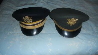 Two Vintage Military Officer 