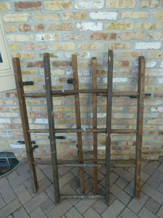Decorative Vintage Old Wooden Ladder 4 Ft (48 ") - For Use In Decorating