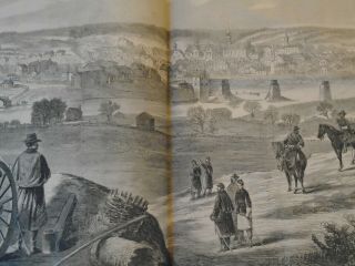 Bound Volume Harper ' s Weekly,  1862 38 Civil War Issues 3