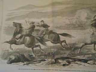 Bound Volume Harper ' s Weekly,  1862 38 Civil War Issues 6