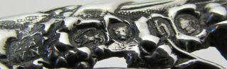 1.  1kg Ornate Solid Silver Salver London 1863 Stephen Smith & William Nicholson 9