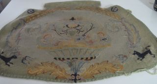 50 Off Antique French Hand Woven Floral Tapestry Piece Ss32