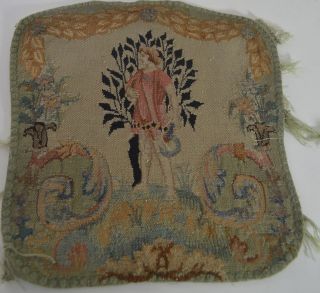 50 Off Antique French Hand Woven Figural Tapestry Piece Ss25