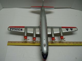 LG 1958 MARX Tin Battery Op DC 7 AA Airplane.  A, .  NO RES 12