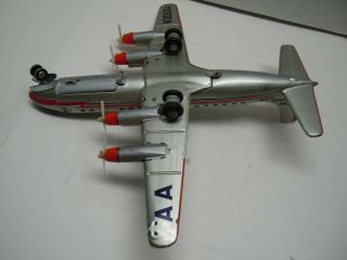 LG 1958 MARX Tin Battery Op DC 7 AA Airplane.  A, .  NO RES 8