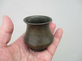 A Small Antique Chinese? Bronze Jar/incense Burner 17/18th C?