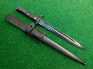 Yugoslavian M48 Bayonet With Scabbard And Frog - Matching Numbers