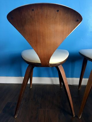 Norman Cherner Plycraft Chairs 1960’s,  Set of 2 Mid Century Modern 5