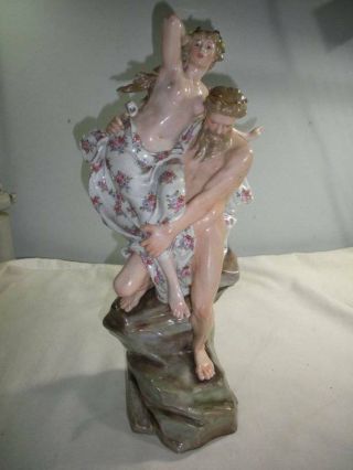 Very Large Important Royal Vienna Porcelain Figurine