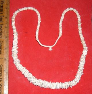 Full Strand Post - Neolithic Ostrich Egg Shell Beads Prehistoric African Artifacts
