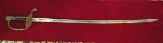 Extremely Rare Civil War Confederate Naval Officer ' s Sword 5