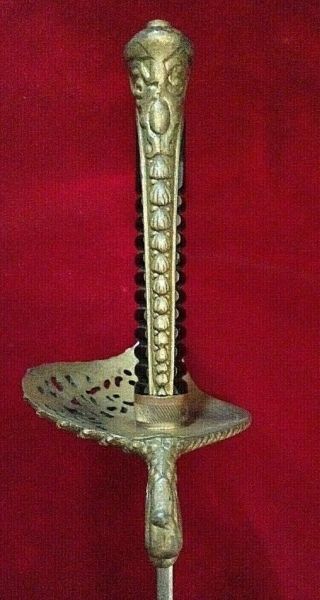 Extremely Rare Civil War Confederate Naval Officer ' s Sword 7