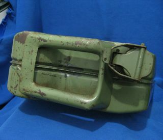 GERMAN ARMY 5 LITER OIL FUEL GAS JERRY CAN 4