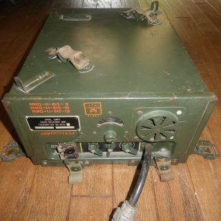 (1) U.  S.  Army Signal Corps Bc - 659 - K Radio Receiver And Transmitter