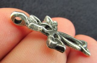 Outstanding Norse Hoard Silver Votive Cross Pendant circa 900 AD (, 920) 2