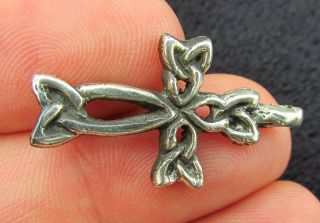 Outstanding Norse Hoard Silver Votive Cross Pendant circa 900 AD (, 920) 3