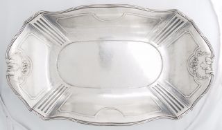 Antique French Silver Plated Gallia By Christofle Plate Tray