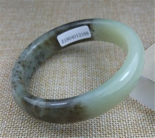 55mm Certified Grade A 100 Natural Brown Xinjiang Hetian Jade Bracelets
