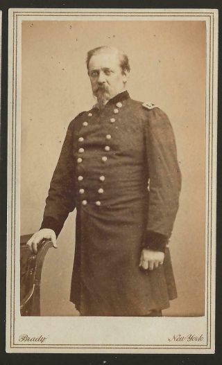 Civil War Cdv Union General William " Baldy " Smith