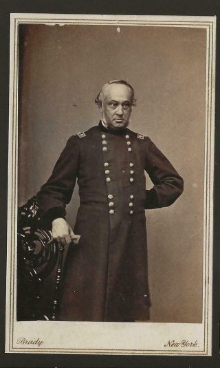 Civil War Cdv Union General Henry Halleck