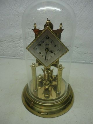Vintage Schatz Anniversary Clock Made In Germany Non -