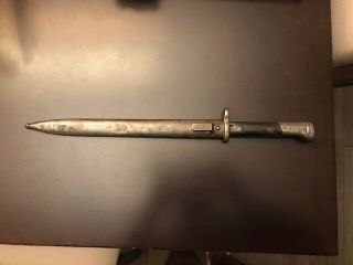 Iran Mauser Model 98 Bayonet W/scabbard.