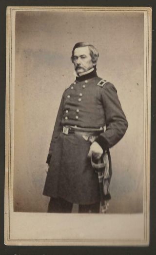 Civil War Cdv Union General Willis Gorman 1st Minnesota Volunteers