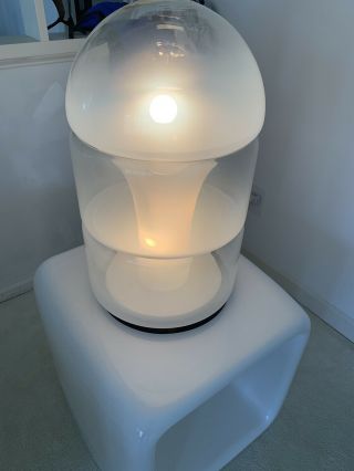 Carlo Nason Mazzega Sfumato Table Lamp Rare Aulenti Artemide Space Age Panton