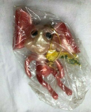 1960 ' s Russ Berrie Oily Jiggler Mouse in Bag w Tag 2
