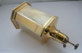 1928 Art Deco - Mappin & Webb - Solid Silver - Perfume/cologne Atomiser - 416 Gr