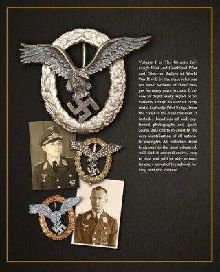 Luftwaffe pilot badge Reference book.  2019 2