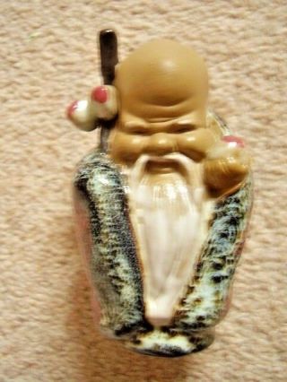 Chinese Clay old man MUDMAN figurine - ornament,  OLD MAN SHIWAN 2