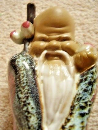 Chinese Clay old man MUDMAN figurine - ornament,  OLD MAN SHIWAN 3