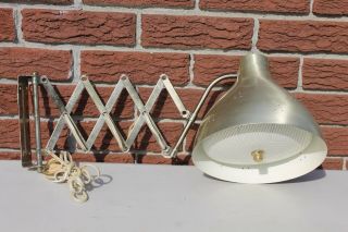 Vintage Star Light Mcm Wall Lamp Mid Century Modern Atomic Sconce Scissor Swing
