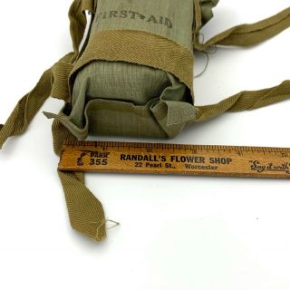 WW2 US Paratrooper first aid kit Pouch All full content 6