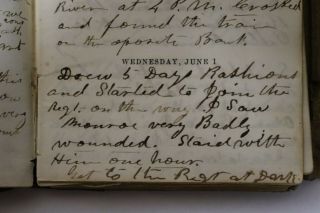 1864 1st NY DRAGOONS CIVIL WAR DIARY SGT CHARLES J GARDNER SHENANDOAH VALLEY VA. 8