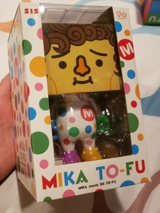 Large Tofu Doll 2 Toy Mika Foreign Display Sis Promo Box Wow Large Rare