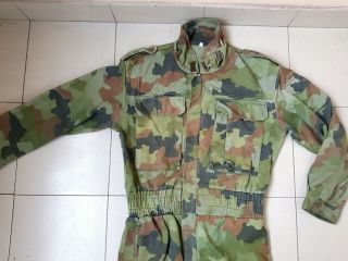Bosnian serb army m93 camouflage coverall jumpsuit Serbia Serbian m89 bosnia war 6